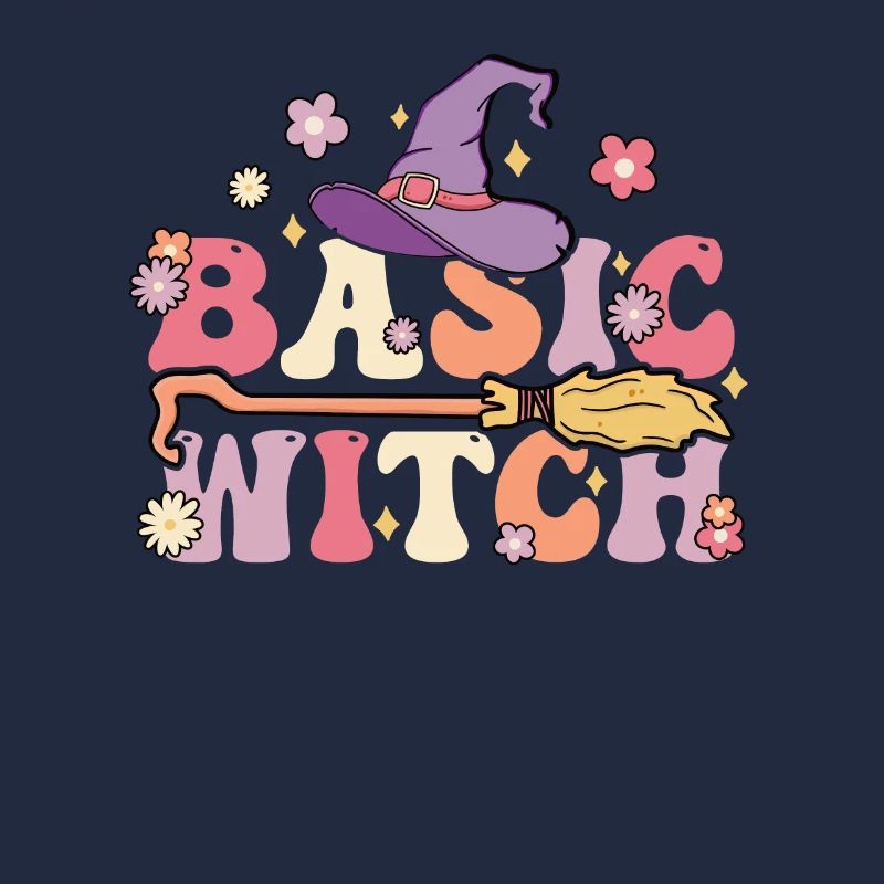 Basic witch Halloween Hexe Groovy Halloween
