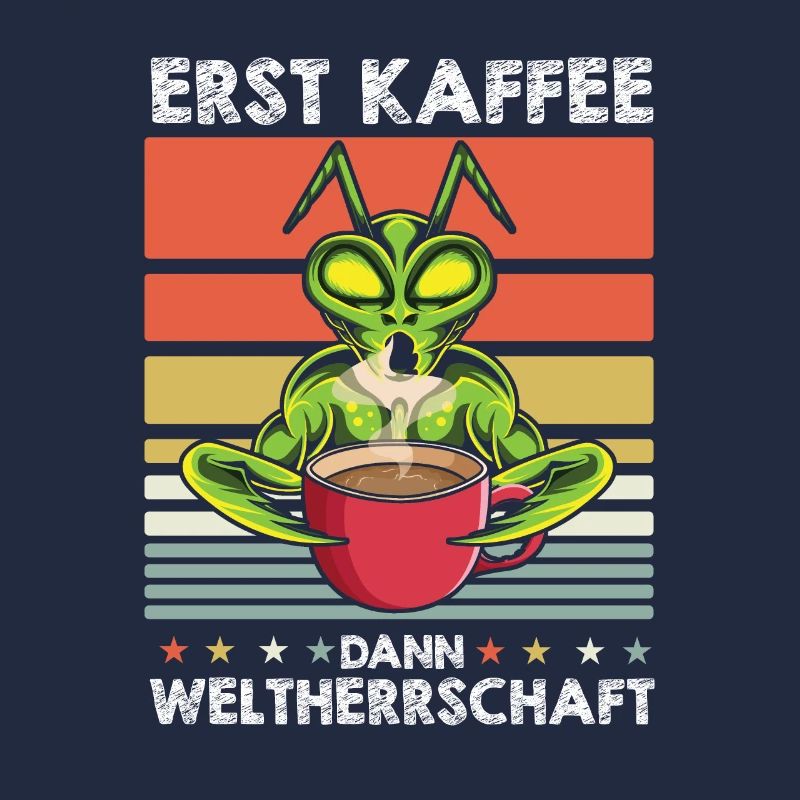 Mantis Gottesanbeterin Kaffee