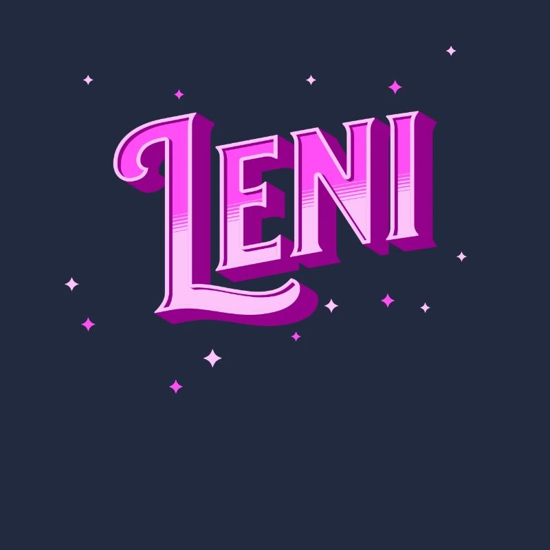 Leni's name personalized