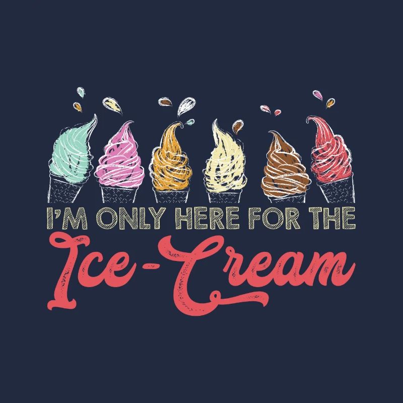 Eiscreme logo Sommer Softeis Geschenkidee