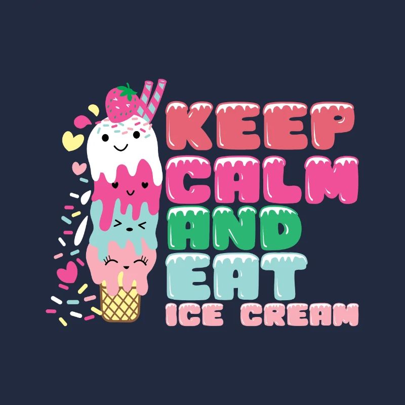 Eiscreme logo Sommer Softeis Geschenkidee