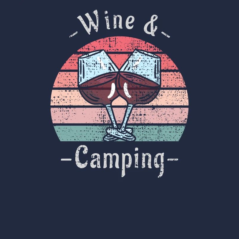 Camping and Wine