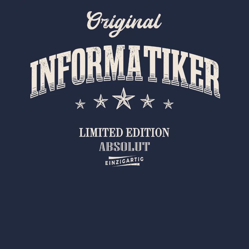 Informatiker Limited Edition IT Lustiges