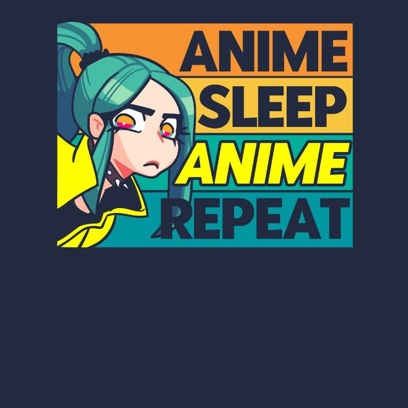 Anime Sleep Anime Repeat