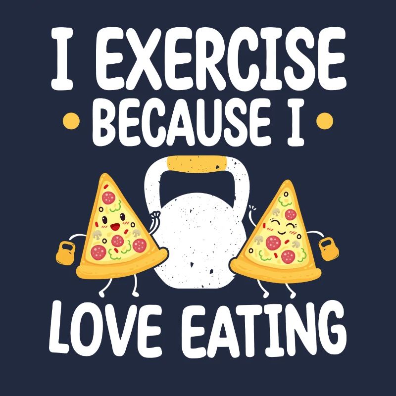Kettlebell Pizza Exercise Because Love Eating