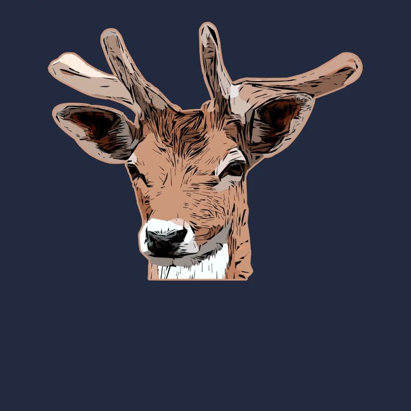 Conception d’animaux de la forêt de cerfs