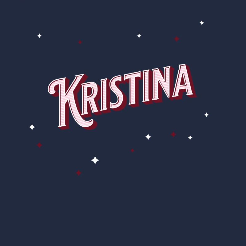 Kristine name personalized