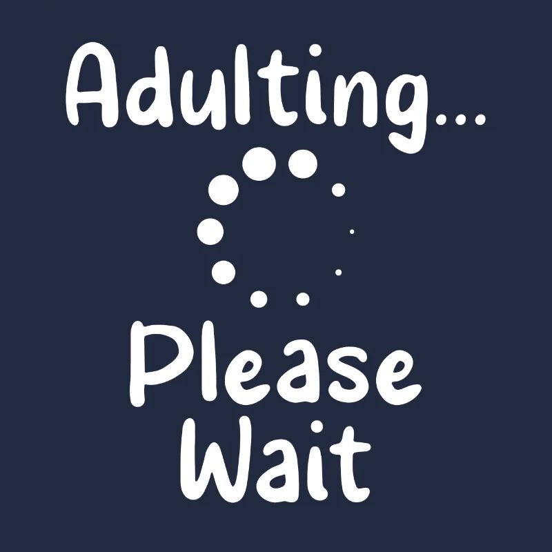 Erwachsen Werden Bitte Warten Pubertät Geburtstag