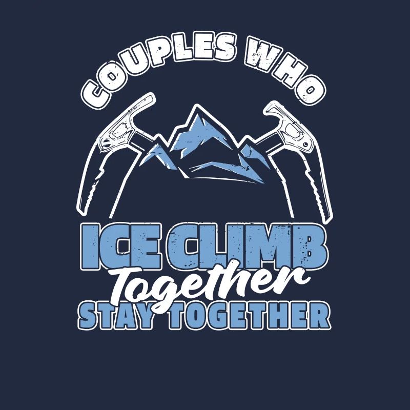 Eisklettern Paar