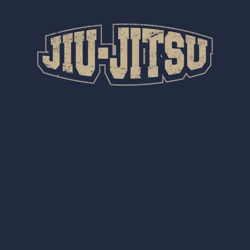 Distressed Look Jiu Jitsu Jiu-Jitsu Practitioners