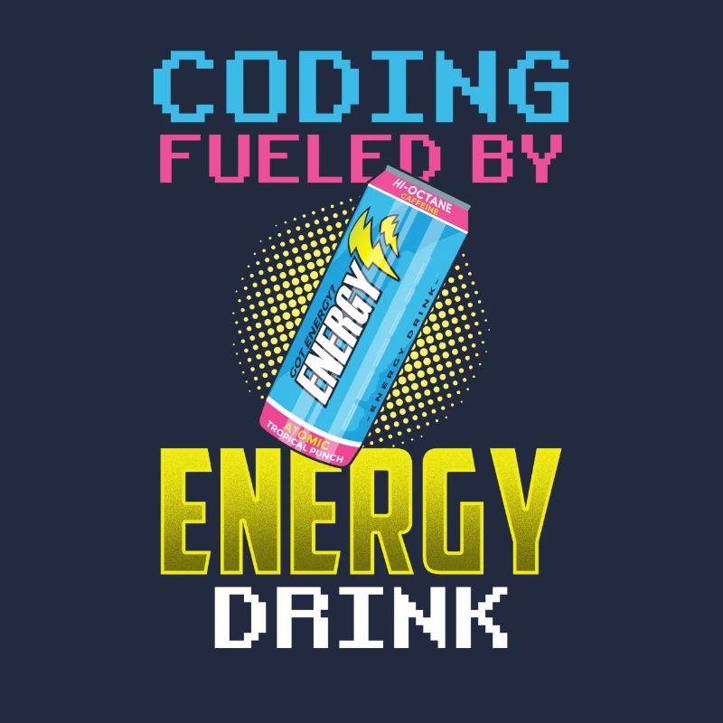 Programmieren Mit Energydrinks Coder Coding Code