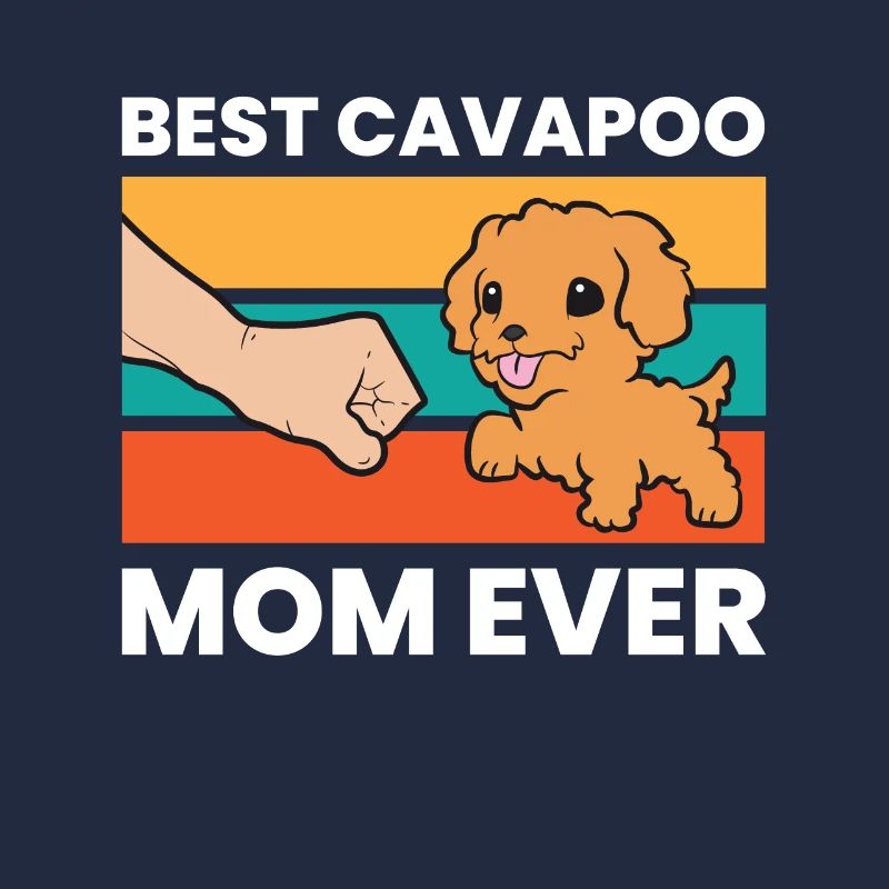 Cavapoo Dog Mama Cavoodle Best Cavapoo Mom Ever