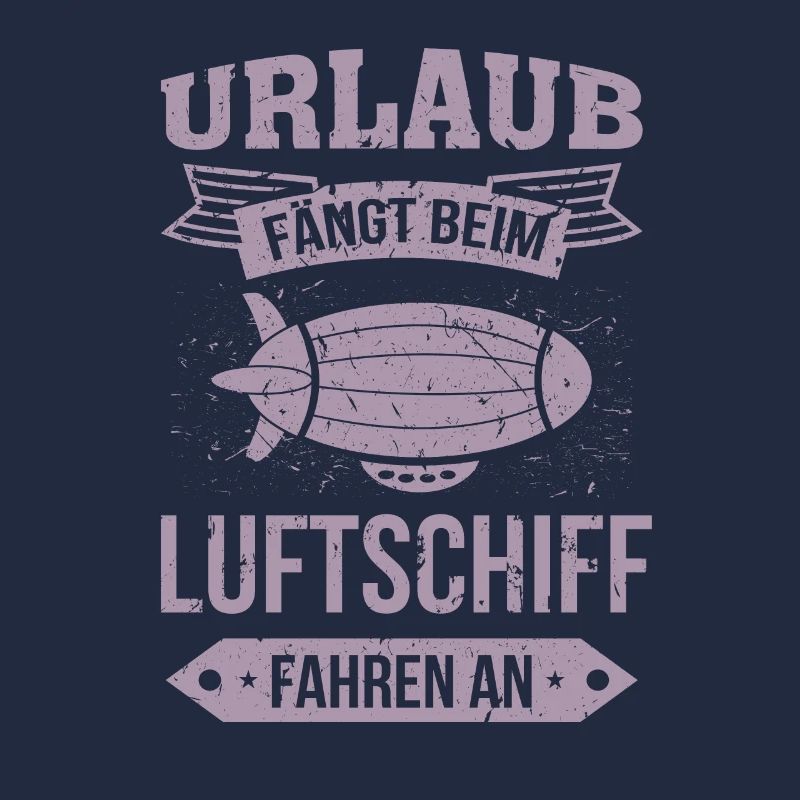 Luftschiff Urlaub fängt an