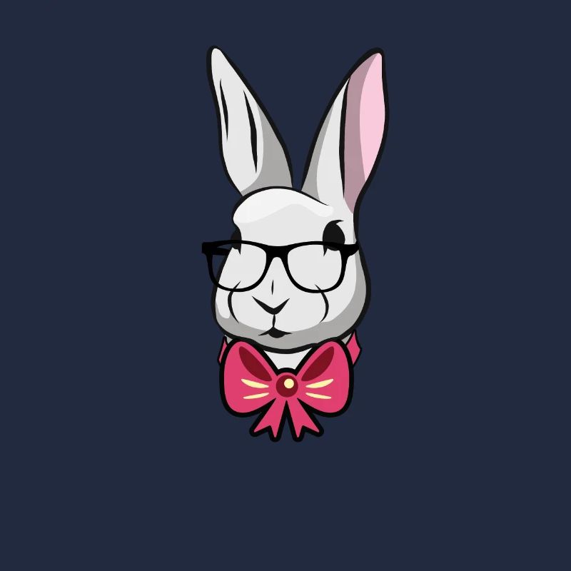 Cute Easter Rabbit Fly