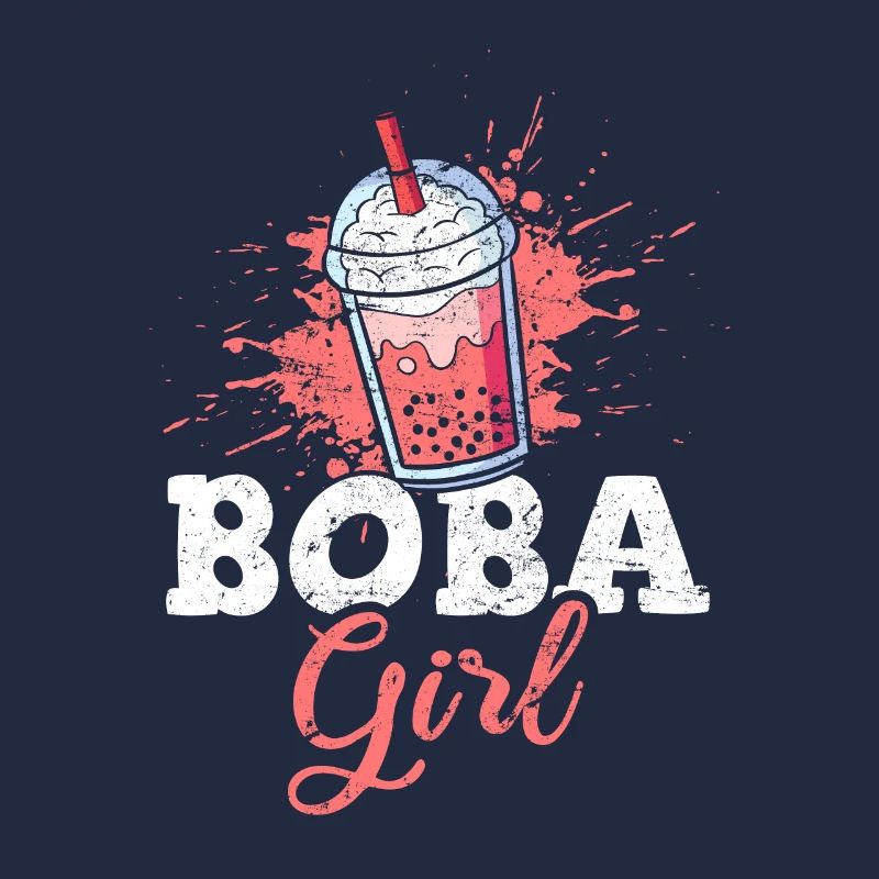 Boba Tea Bubble Milk Tea Drinker Lovers Tapioca Mi