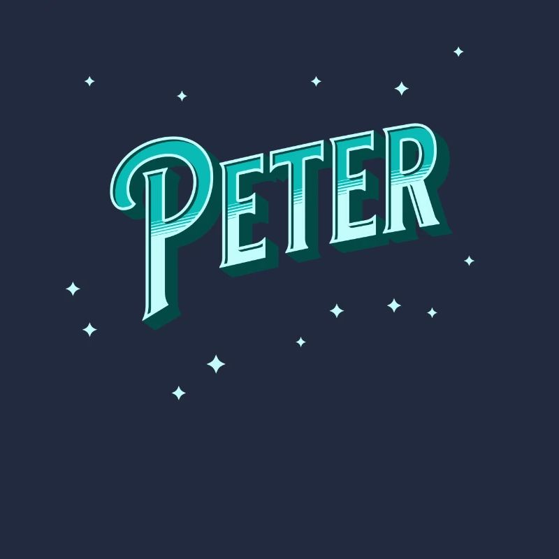 Personalized Peter name