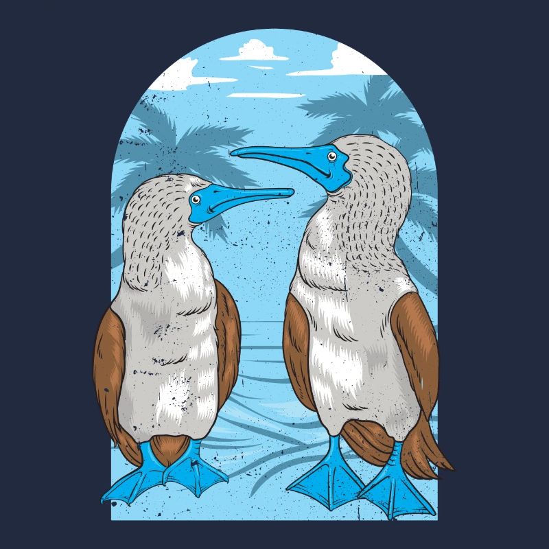 Seevögel Blaufußtölpel