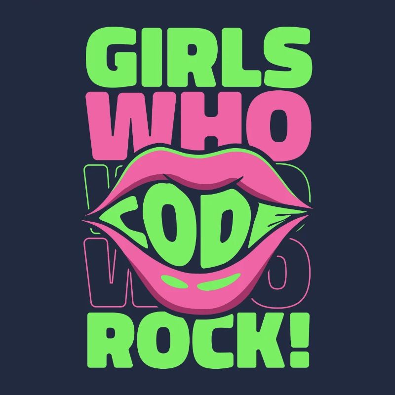 Développeur Coder Programmeur Girl