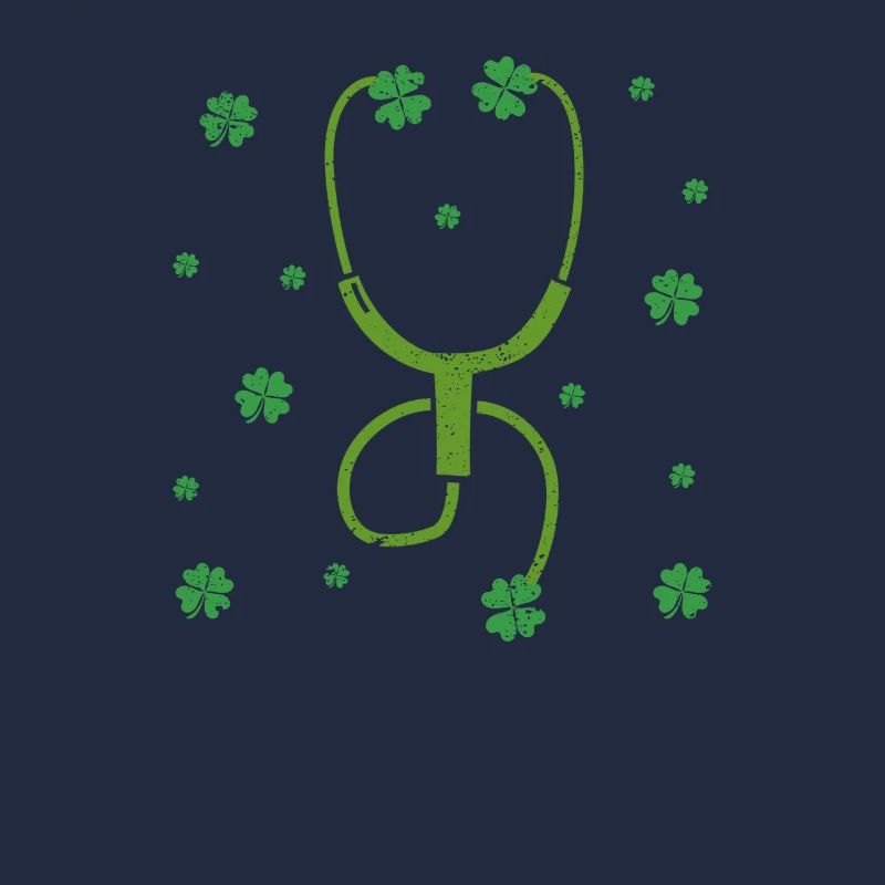 Trèfle Stéthoscope Trèfle Saint-Patrick Malade