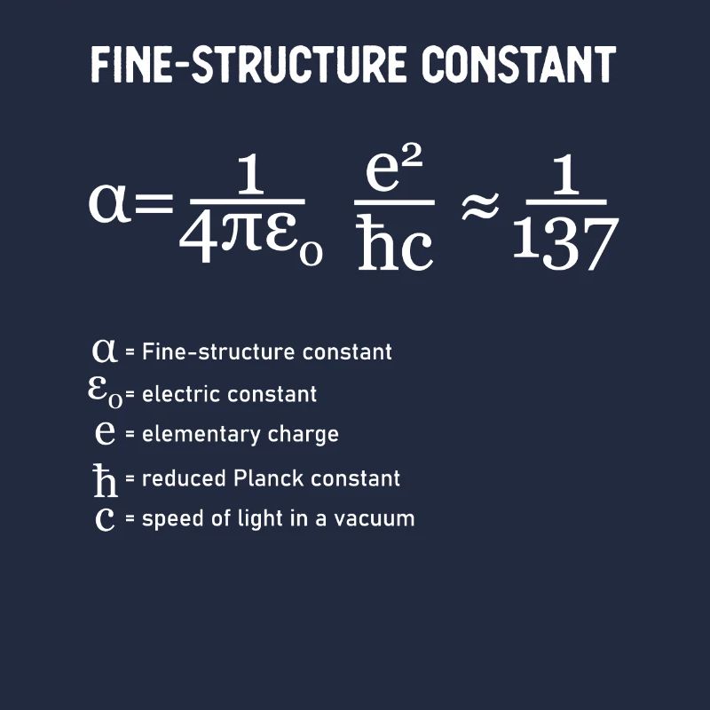 Fine Structure Constant Physik