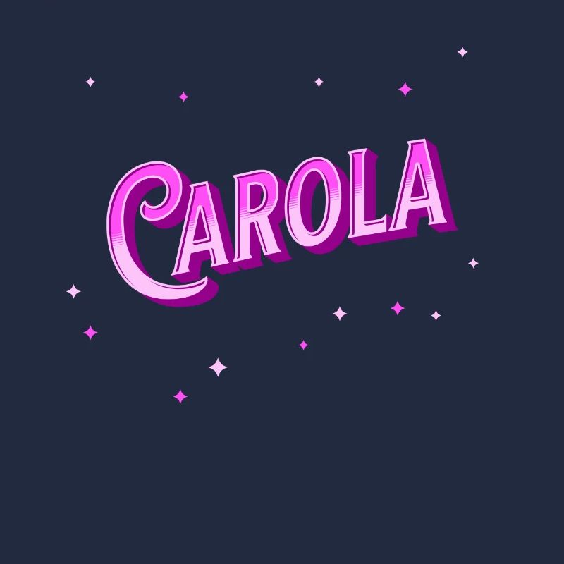 Carola's name personalized
