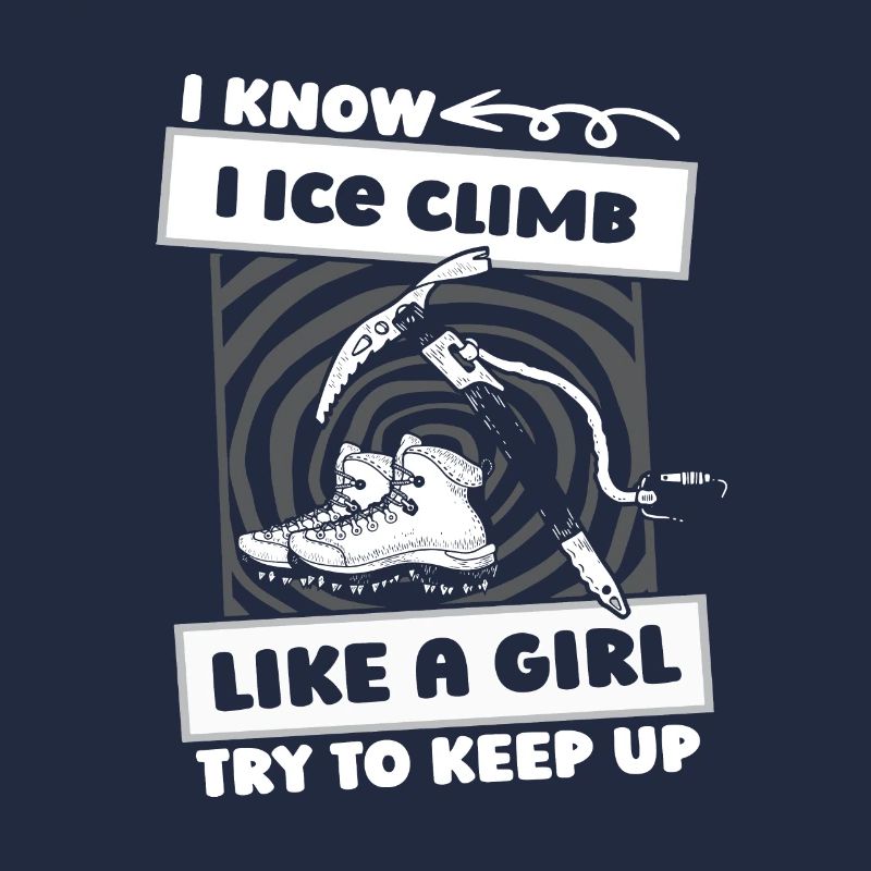 Eisklettern Mädchen