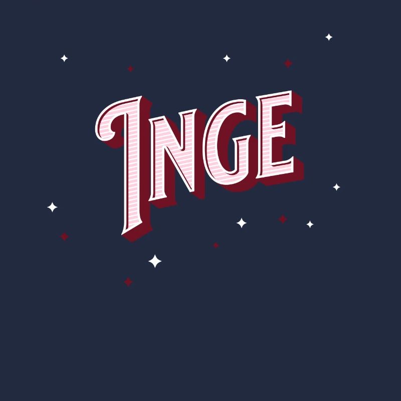 Inge name personalized