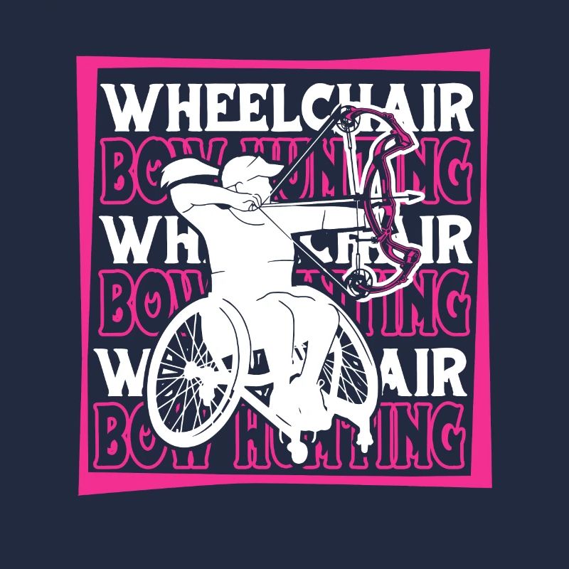 Bogenjagd Bogenjäger Rollstuhl