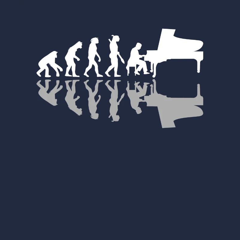 Pianist Human Evolution Piano Lovers Musician
