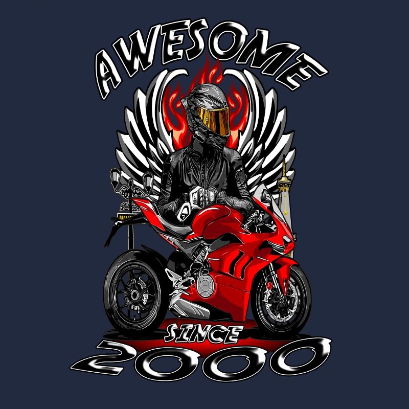 Awesome since 2000, Biker Geburtstag