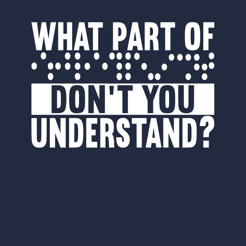 Blind visual impairment