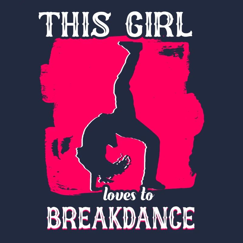 Breakdance Mädchen Breakdancer