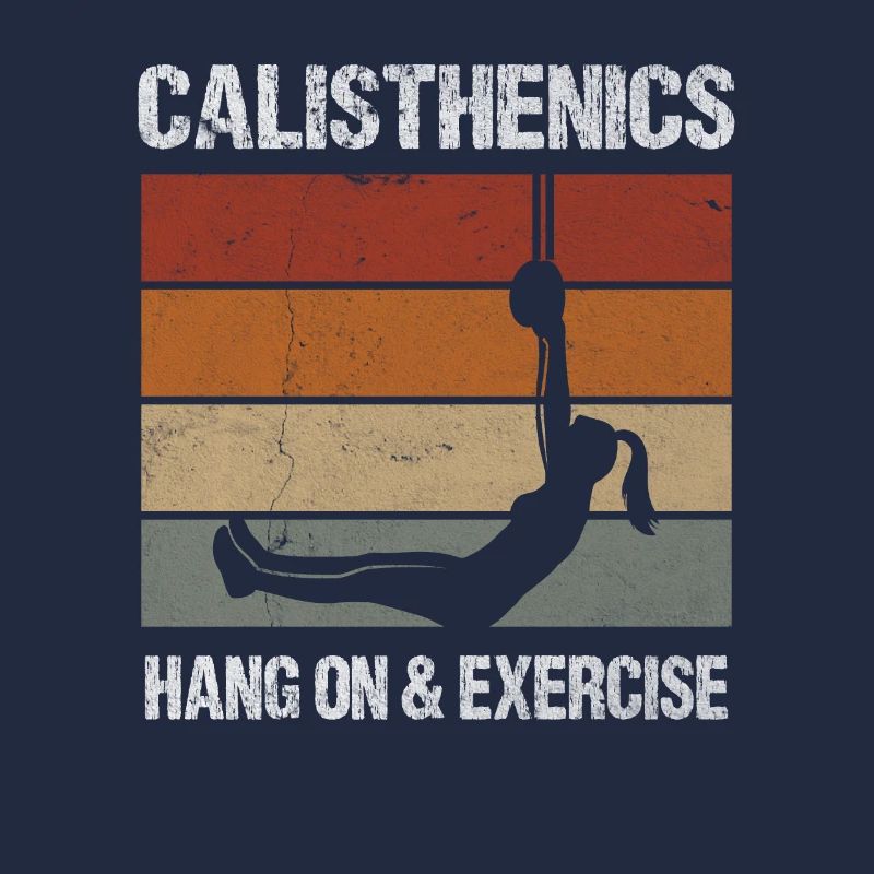 Calisthenics Hang On Esercizio Retro Workout