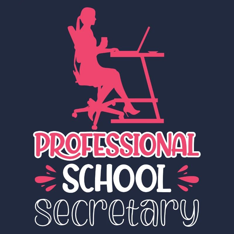 Sekretärin der Berufsschule