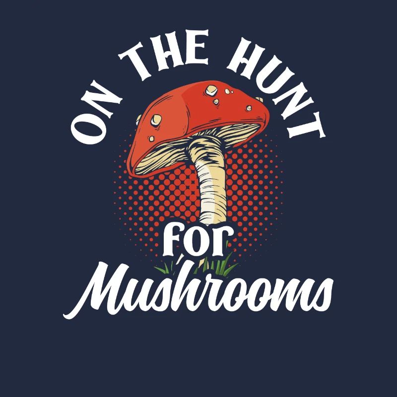 À la recherche de champignons Cueilleurs de champignons Champignons