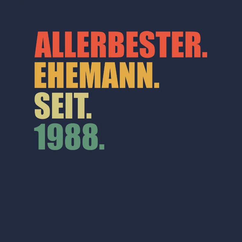 35. Hochzeitstag Bester Ehemann seit 1988
