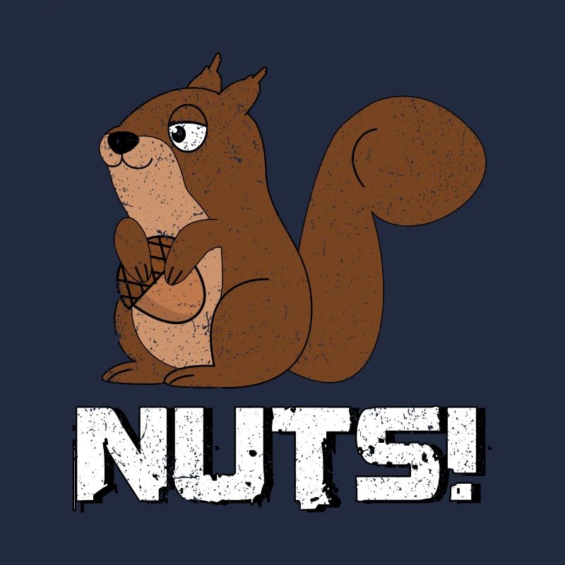 Süßes hungriges Eichhörnchen