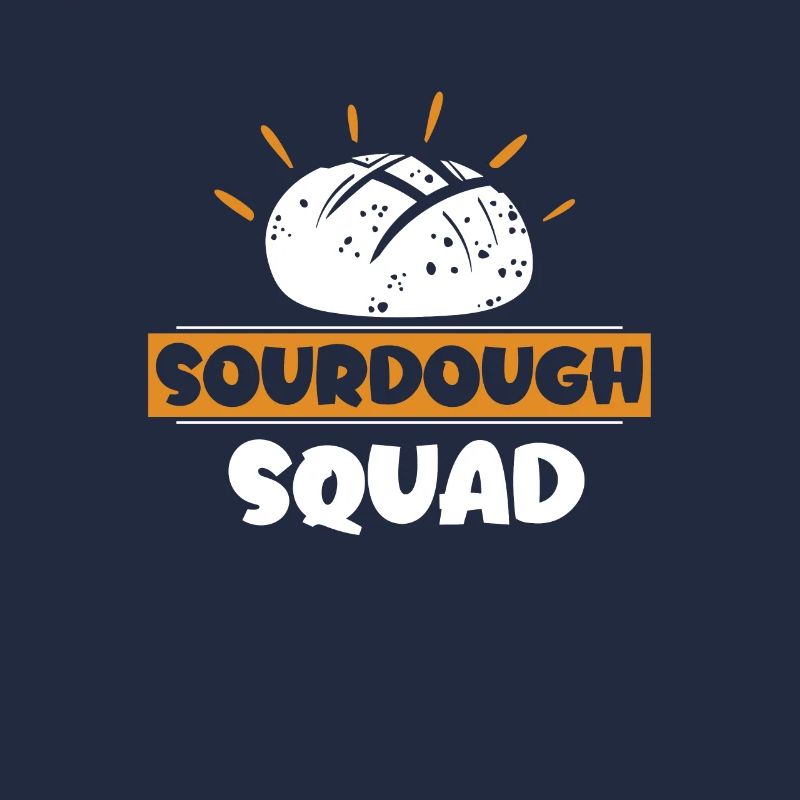 Sourdough Squad Funny Sourdough Bread Baking for