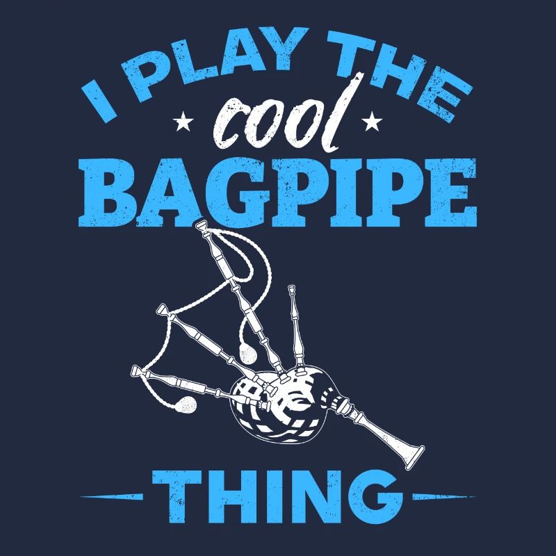 Je joue à la cornemuse cool - Bagpipe Bagpiper