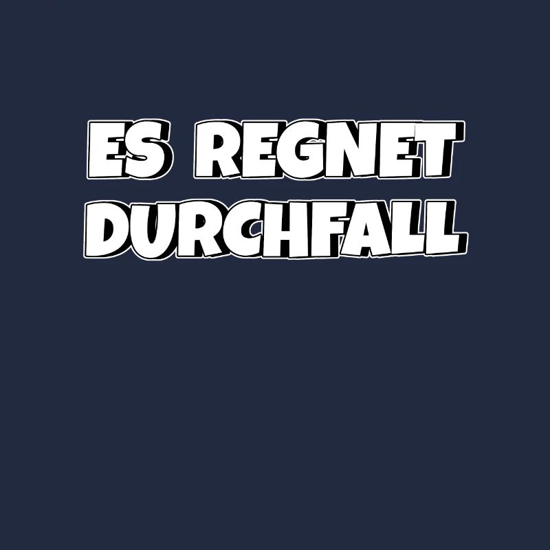 Es regnet Durchfall
