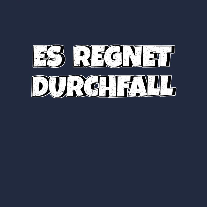 Es regnet Durchfall