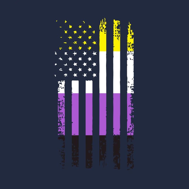 Non Binary Gender Flag Gift