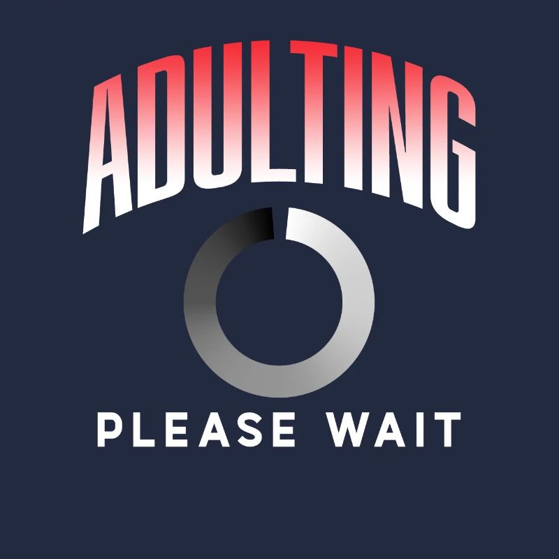 Erwachsen Werden Bitte Warten Geburtstag Pubertät