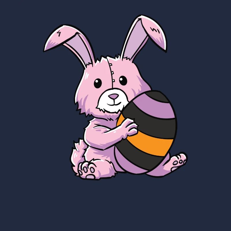 Gothic Rabbit Gothic Hase Gothic Ostern Emo Goth