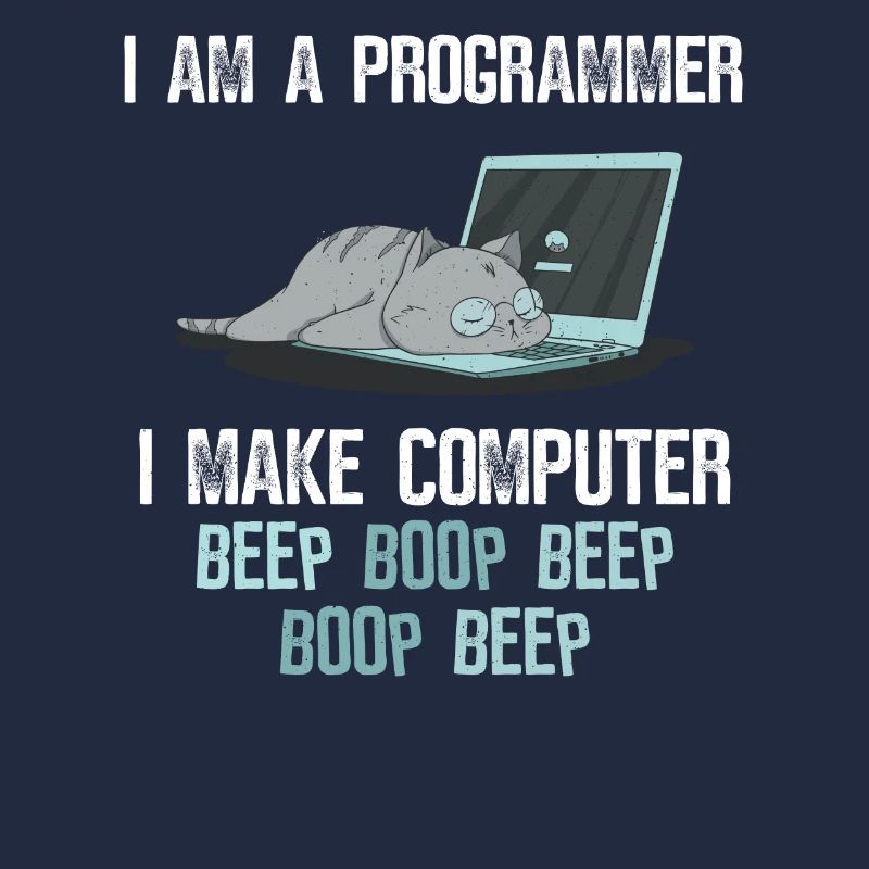 Software Entwickler Katze