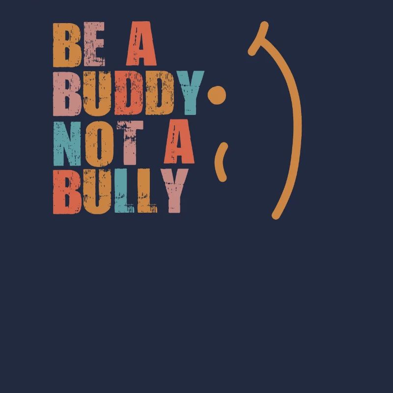 Sei ein Kumpel, kein Mobber Anti-Mobbing
