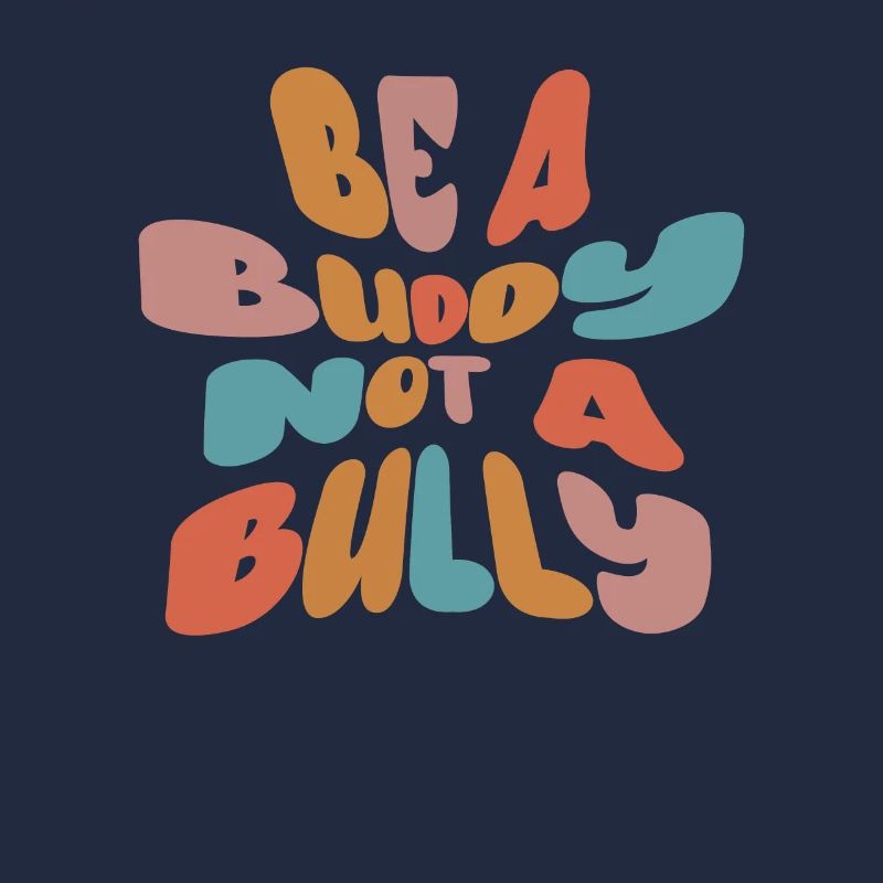 Sei ein Kumpel, kein Mobber Anti-Mobbing