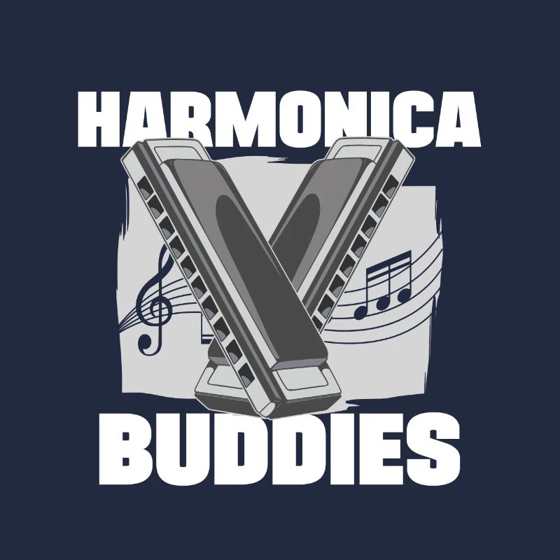 Harmonica Buddies Harmonicist Bouche Orgue Cadeau