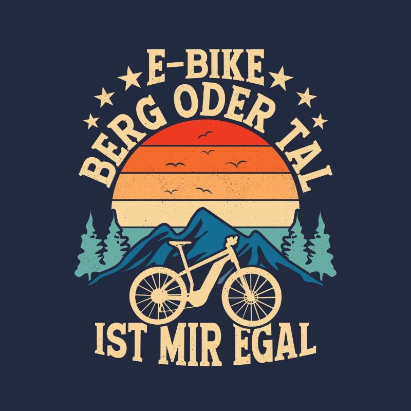 E-Bike Berg oder Tal ist mir egal EBike Elektrofah
