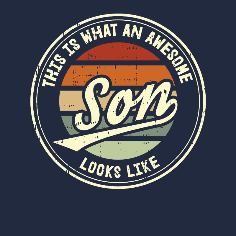 Sohn so sieht ein Spruch Witzig Geschenkidee